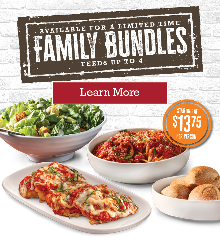 Family Bundles, available for a limited time.